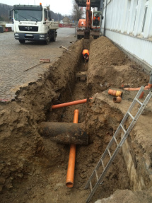 Neuverlegung Abwasser Bad Lobenstein